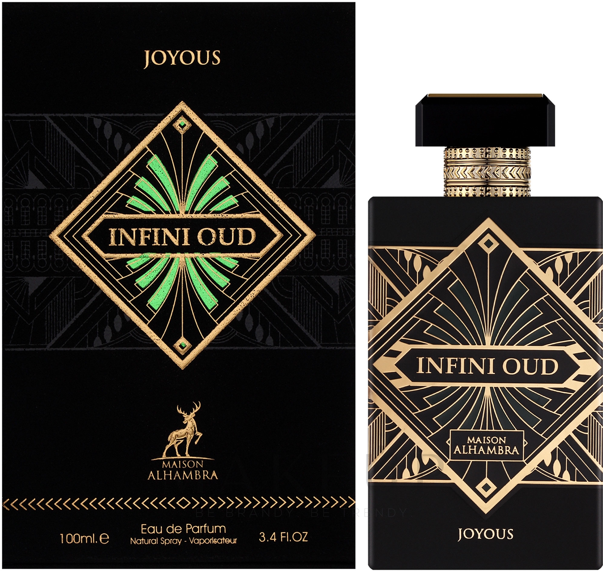 Alhambra Infini Oud Joyous - Eau de Parfum — Bild 100 ml