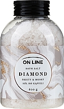 Düfte, Parfümerie und Kosmetik Badesalz Diamant - On Line Diamond Bath Salt