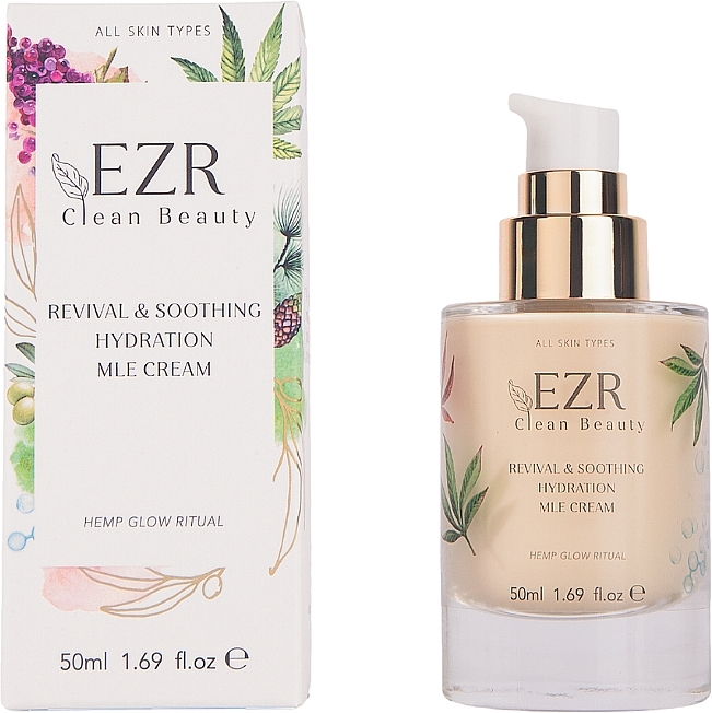 Lamellare Gesichtscreme - EZR Clean Beauty Revival & Soothing Hydration Mle Cream — Bild N2