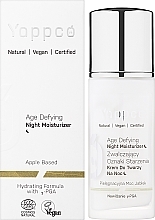 Feuchtigkeitsspendende Anti-Aging Nachtcreme - Yappco Age Defying Moisturizer Night Cream — Bild N2