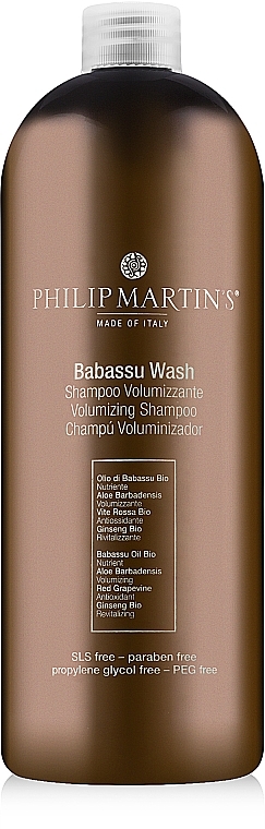 Volumen-Shampoo für feines Haar - Philip Martin's Babassu Wash Volumizing Shampoo — Bild N4