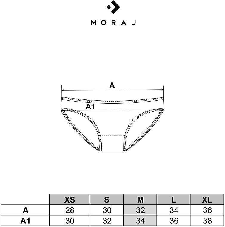 Damen Mini-Bikinihöschen mit Leopardenmuster, grün - Moraj — Bild N2