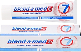 Düfte, Parfümerie und Kosmetik Zahnpasta Complete Protect 7 Original - Blend-a-med Complete Protect 7 Original