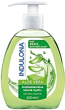 Düfte, Parfümerie und Kosmetik Antibakterielle Flüssigseife mit Aloe Vera - Indulona Aloe Vera Antibacterial Liquid Soap
