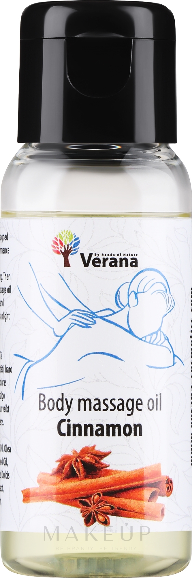 Körpermassageöl Cinnamon - Verana Body Massage Oil  — Bild 30 ml