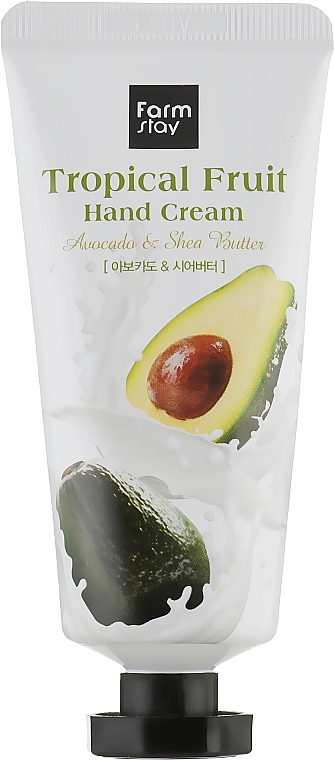Handcreme mit Avocado und Sheabutter - FarmStay Tropical Fruit Hand Cream Avocado & Shea Butter — Bild N1