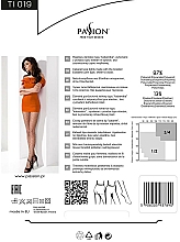 Netzstrumpfhosen für Damen TI019 beige - Passion — Bild N4