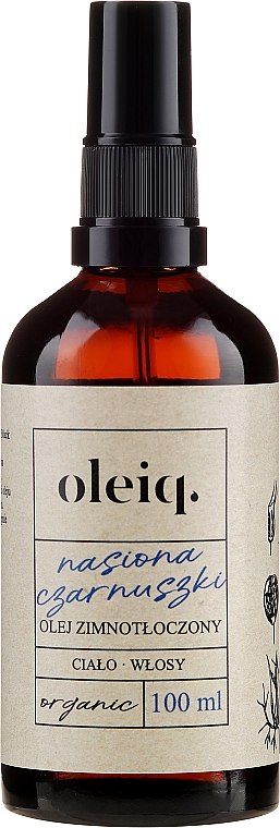 Schwarzkümmelöl für Körper und Haar - Oleiq Black Cumin Hair And Body Oil — Bild N1