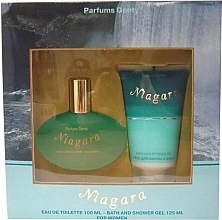 Düfte, Parfümerie und Kosmetik Parfums Genty Niagara - Duftset (Eau de Toilette 100ml + Duschgel 125ml)