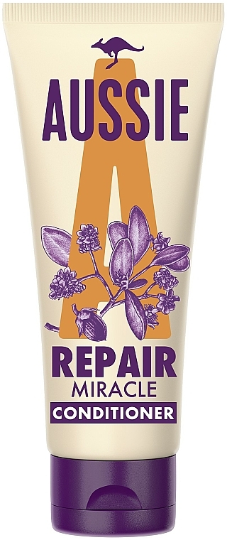 Reparierender Conditioner für strapaziertes Haar mit Jojobaöl - Aussie Repair Miracle Conditioner — Bild N1