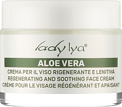 Düfte, Parfümerie und Kosmetik Beruhigende Gesichtscreme mit Aloe Vera - Lady Lya Face Cream