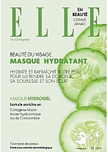 Düfte, Parfümerie und Kosmetik Gesichtsmaske mit Gurkenextrakt - Collagena Paris Elle Hydrogel Mask With Natural Cucumber Extract