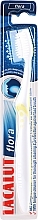 Zahnbürste weiß-gelb  - Lacalut Flora Toothbrush  — Bild N1