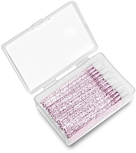 Lipgloss-Applikatoren weiß mit rosa Glitzern - Clavier — Bild N1