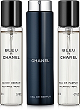 Chanel Bleu de Chanel - Eau de Parfum (2x20ml Refill + 1x20ml Parfümzerstäuber) — Bild N1