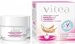Düfte, Parfümerie und Kosmetik Feuchtigkeitsspendende und schützende Gesichtscreme - Vitea Moisturizing and Protective Face Cream