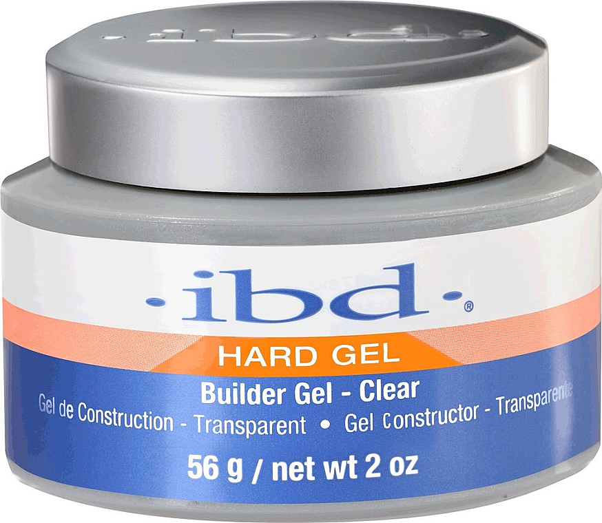 UV Aufbaugel transparent - IBD Hard Gel Builder Gel UV Clear — Bild N3
