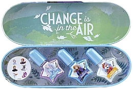 Düfte, Parfümerie und Kosmetik Nagellack-Set in einem Metallgehäuse - Markwins Frozen Change In The Air