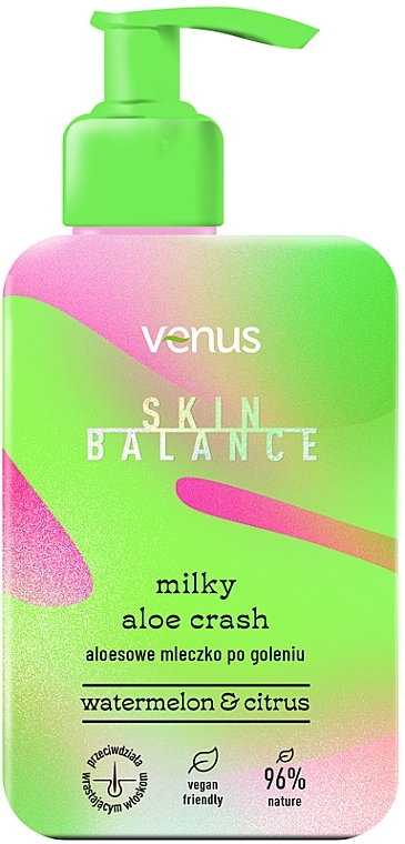 Körpermilch mit Aloe - Venus Skin Balance Milky Aloe Crash  — Bild N1