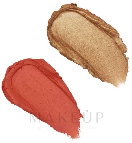 Highlighter-Rouge 2in1 - Revolution Pro Duo Blush and Highlighter Stick — Bild Coral Dew