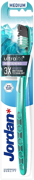 Zahnbürste mittel mintgrün - Jordan Ultralite Whitening Medium Toothbrush — Bild N1