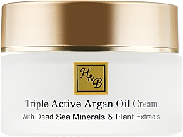 Aktive Gesichtscreme mit Arganöl - Health And Beauty Triple Active Argan Oil Cream — Bild N2