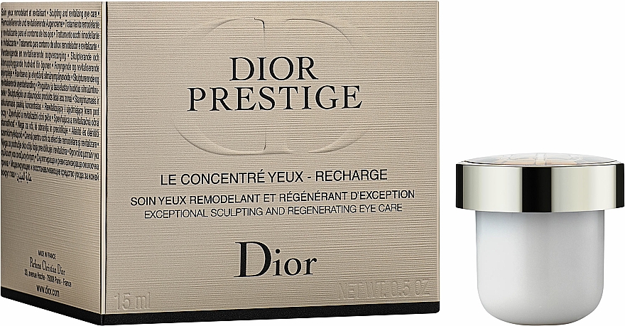 Augenkonturcreme - Dior Prestige Le Concentre Eye Cream (Refill) — Bild N1