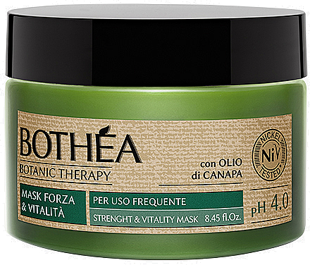 Stärkende und vitalisierende Haarmaske - Bothea Botanic Therapy Strenght Vitality Mask pH 4.0 — Bild N1