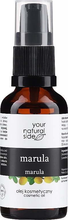 Natürliches Marulaöl - Your Natural Side Marula Organic Oil — Bild N1