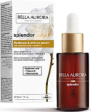 Anti-Aging-Serum mit Vitamin C und Hyaluronsäure - Bella Aurora Splendor Radiance & Anti-ox Serum — Bild N2