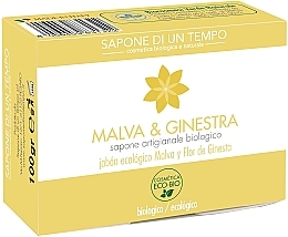 Düfte, Parfümerie und Kosmetik Seife mit Malve und Spartium - Sapone Di Un Tempo Organic Soap Mallow And Broom