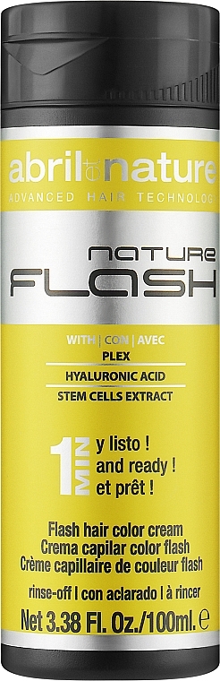 Haarmaske mit Pigment - Abril et Nature Nature Flash Hair Color Cream — Bild N2