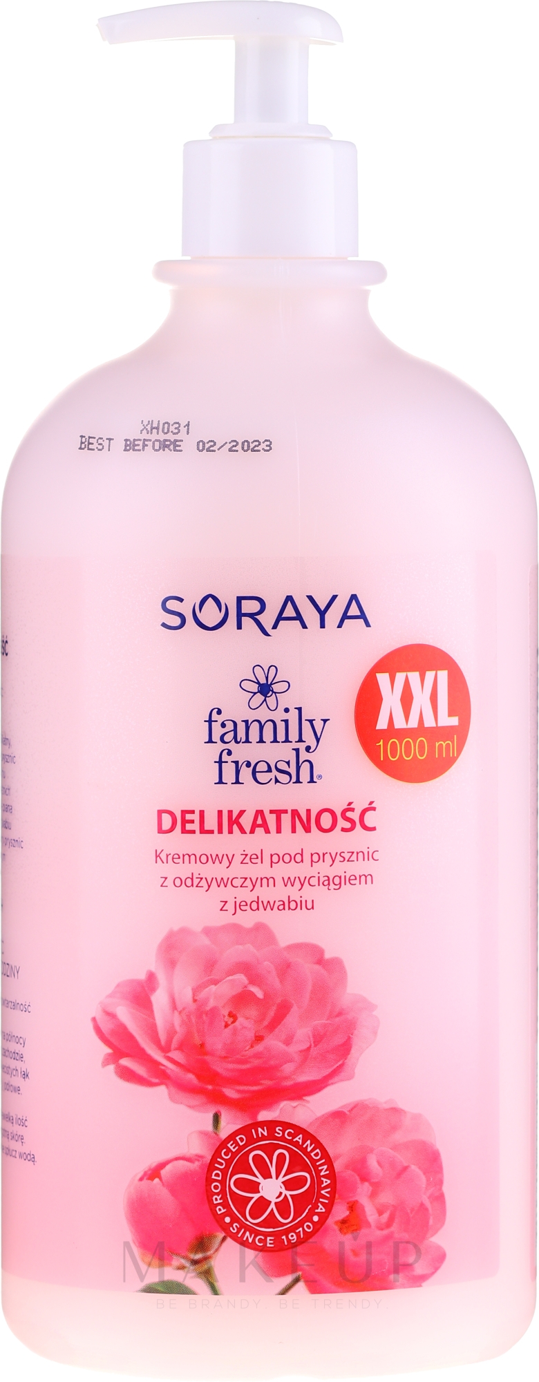Creme-Duschgel mit pflegendem Seidenextrakt - Soraya Family Fresh Cream Shower Gel — Foto 1000 ml