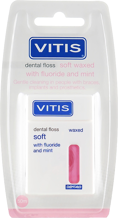 Zahnseide - Dentaid Vitis Soft Waxed Dental Floss — Bild N1