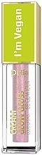 Flüssiger Lippenstift - Delia Cream Glow Gloss Be Glamour I'm Vegan Liquid Lipstick — Bild N1