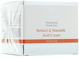 Anti-Falten Gesichtscreme mit Mandelsäure und Retinol - Clarena Retinol & Mandelic Acid Cream  — Bild N2