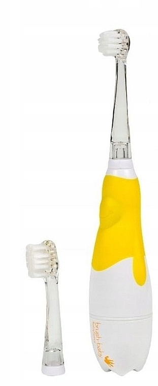 Elektrische Zahnbürste 0-3 Jahre gelb - Brush-Baby BabySonic Pro Electric Toothbrush — Bild N1