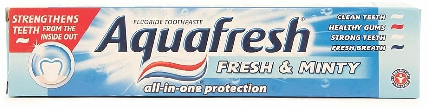 Stärkende Zahnpasta All In One Protection Fresh & Minty - Aquafresh All In One Protection Fresh & Minty Toothpaste