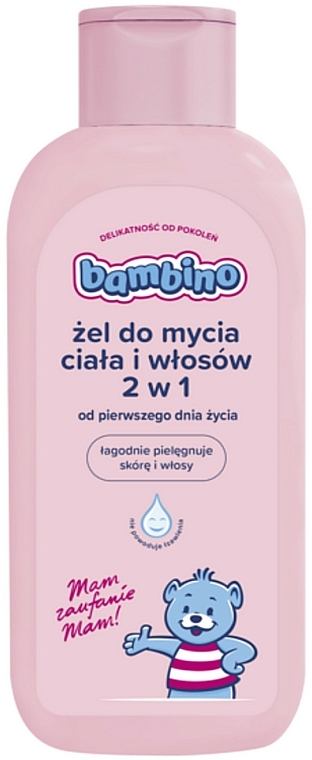 2in1 Shampoo und Duschgel für Kinder und Babys - NIVEA Bambino Shower Gel  — Bild N1