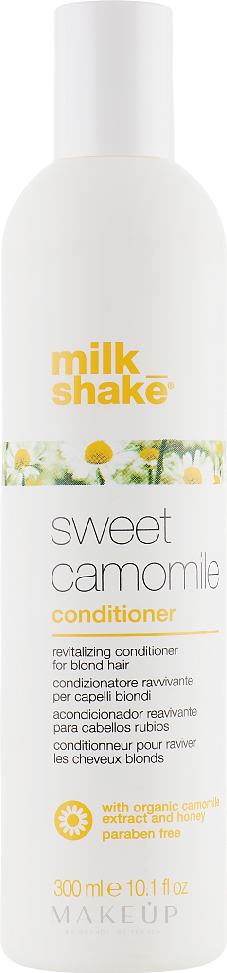 Revitalisierender Conditioner mit Kamille - Milk Shake Sweet Camomile Conditioner — Bild 300 ml