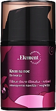 Düfte, Parfümerie und Kosmetik Anti-Aging Nachtcreme für das Gesicht mit Schneckenschleimfiltrat - _Element Snail Slime Filtrate Night Cream