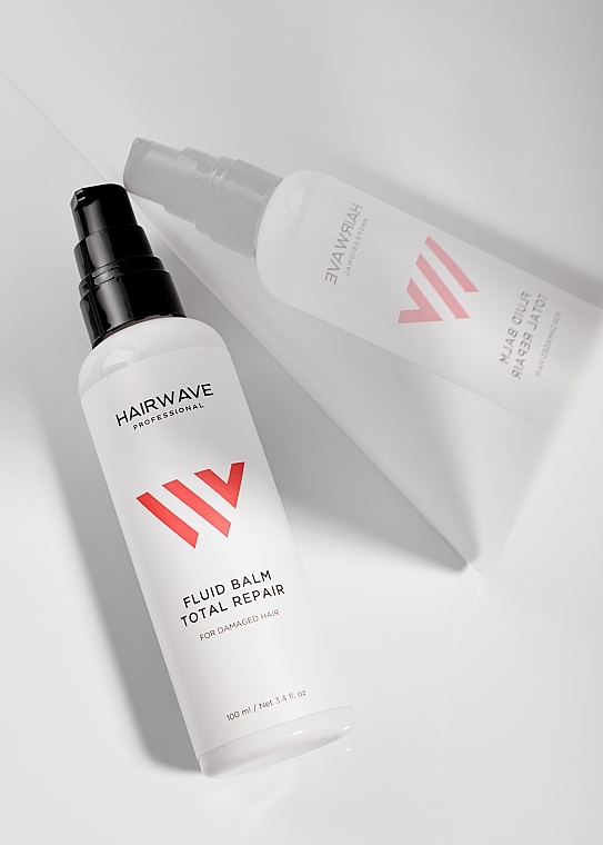 Leave-in Balsamfluid für geschädigtes Haar More Hydration mit Arganöl - Hairwave Fluid Balm — Bild N4