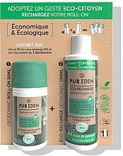 Düfte, Parfümerie und Kosmetik Set - Pur Eden Long-Lasting Protection Coffret Duo (deo/50ml + refill/100ml)