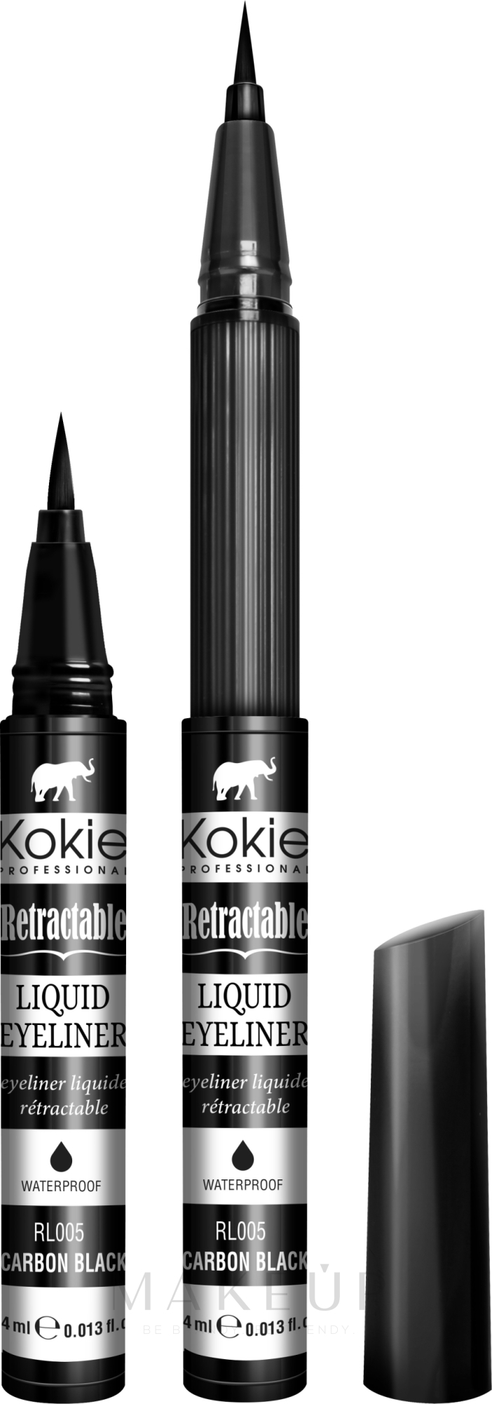 Eyeliner - Kokie Professional Retractable Liquid Eyeliner — Bild Black