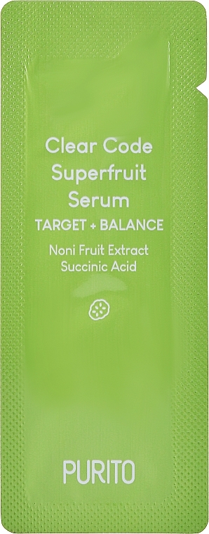 GESCHENK! Ausgleichendes Gesichtsserum - Purito Clear Code Superfruit Serum — Bild N1