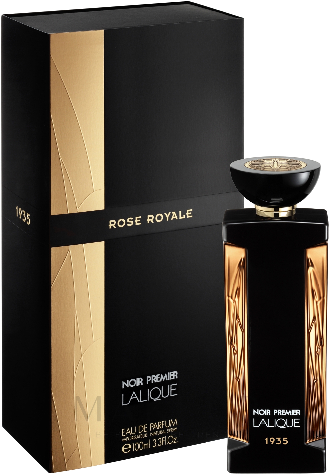 Lalique Noir Premer Rose Royale 1935 - Eau de Parfum — Bild 100 ml