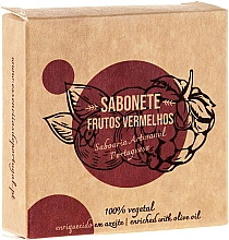 Düfte, Parfümerie und Kosmetik Naturseife Red Fruits - Essencias De Portugal Senses Red Fruits Soap With Olive Oil
