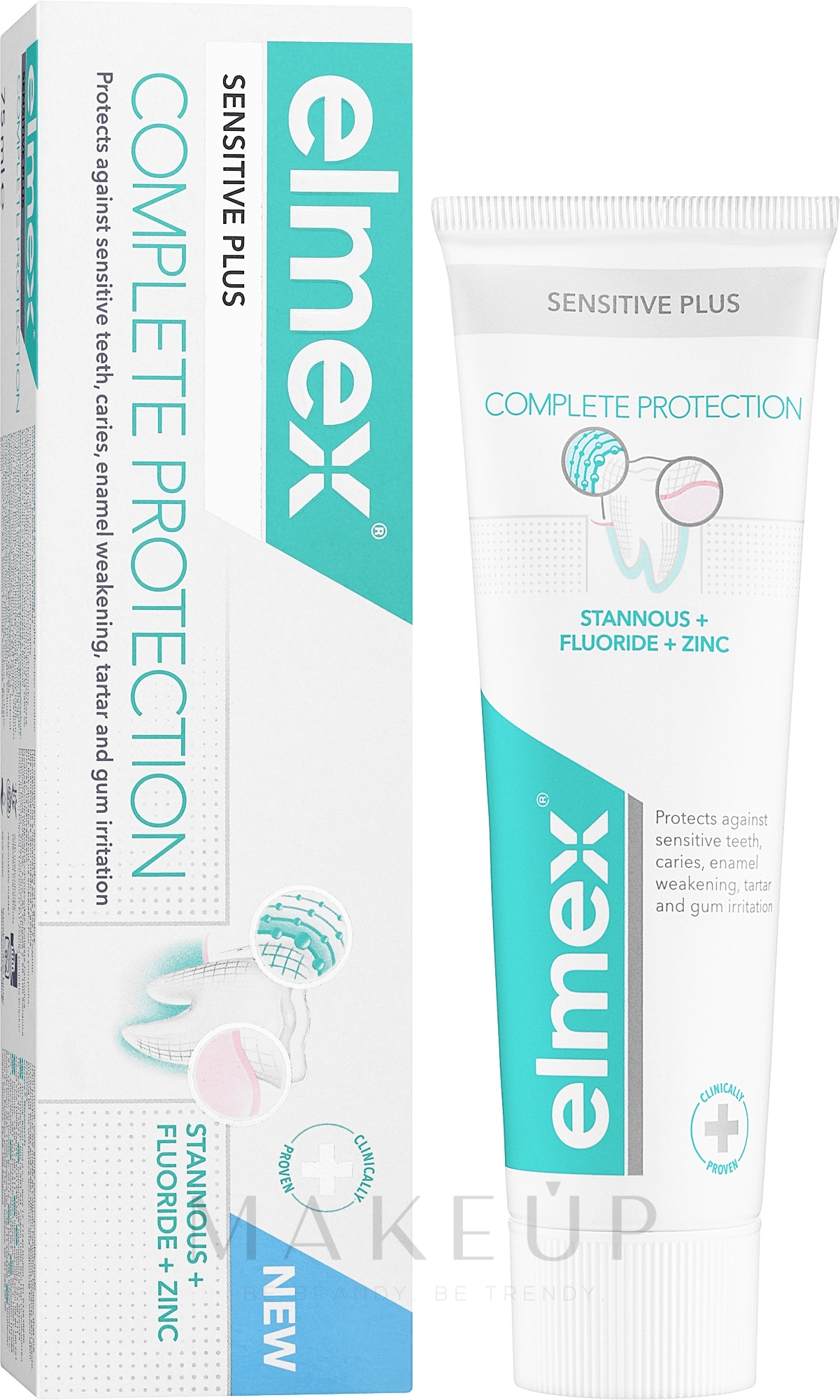 Zahnpasta - Elmex Sensitive Plus Toothpaste — Bild 75 ml