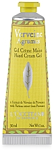 Düfte, Parfümerie und Kosmetik Feuchtigkeitsspendendes Handcreme-Gel mit erfrischendem Duft - L'Occitane Citrus Verbena Hand Cream