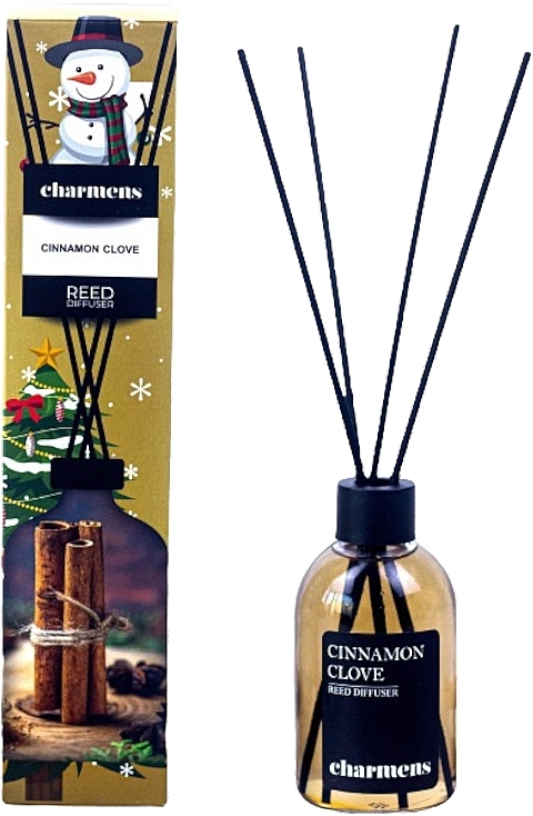 Raumerfrischer Zimt und Nelken - Charmens Cinnamon Clove Reed Diffuser  — Bild N1
